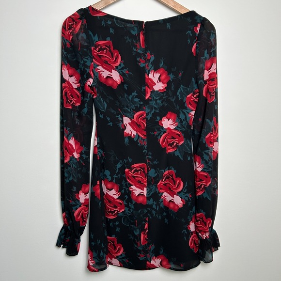 Princess‎ Polly Dress NWT Bayford Long sleeve Mini Size 2 XS Rose Fairygoth - Picture 2 of 9